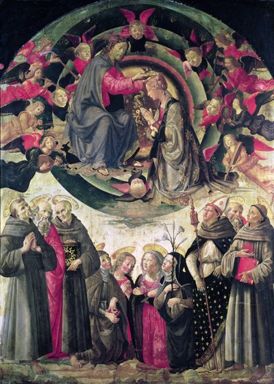 Incoronazione della Vergine da Ridolfo , Il Ghirlandaio